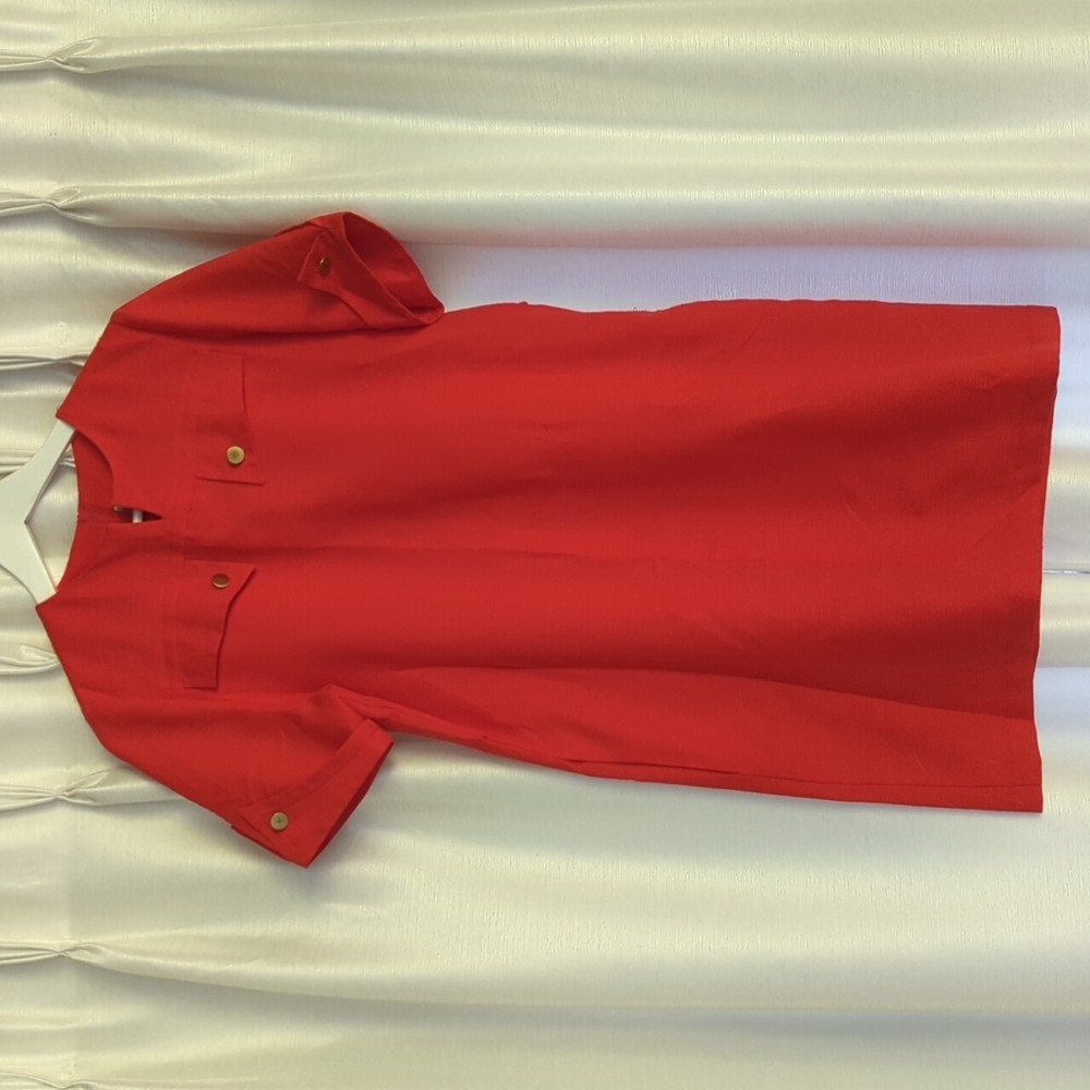 Red Vintage dress - Brand: Rio - Size: 38 (US: 6-8)